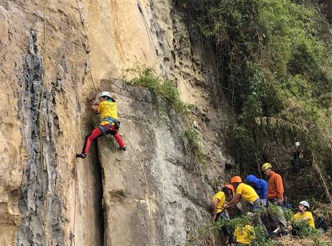 Sector de escalada